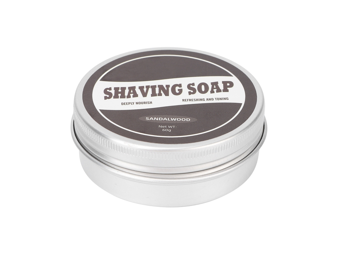 Jabón De Afeitar Suave Para Hombres Espuma Rica Sandal 2.12oz