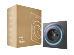 Tomada Inteligente Walli Fgwoe 011 8 Wallli Anthracite Fibaro