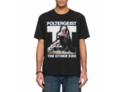 Rockinstone Poltergeist Big 2 Logo Black Adult T-shirt Size:m