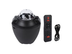 2026 projetor de Estrelas com Luz Noturna Led, 3 Modos de Brilho, Alto falante Bluetooth Ajustável, 5v, para Crianças