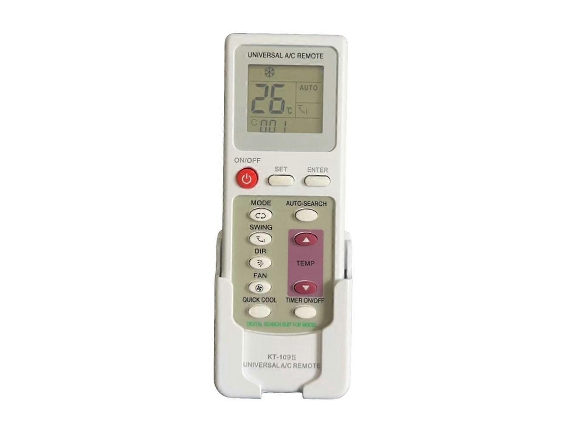 Controle Remoto Universal Para Ar Condicionado Com Busca Automática, Conexão Rápida E Função Temporizador.