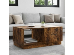 Vidaxl Mesa De Centro Carvalho Fumado 90 X 50 X 37 Cm