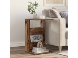 Vidaxl Mesa Lateral Madeira Antiga 40 X 35 X 60,5 Cm
