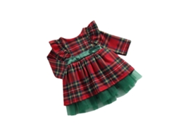 Roupa de Natal Macacão Manga Comprida 100Cm