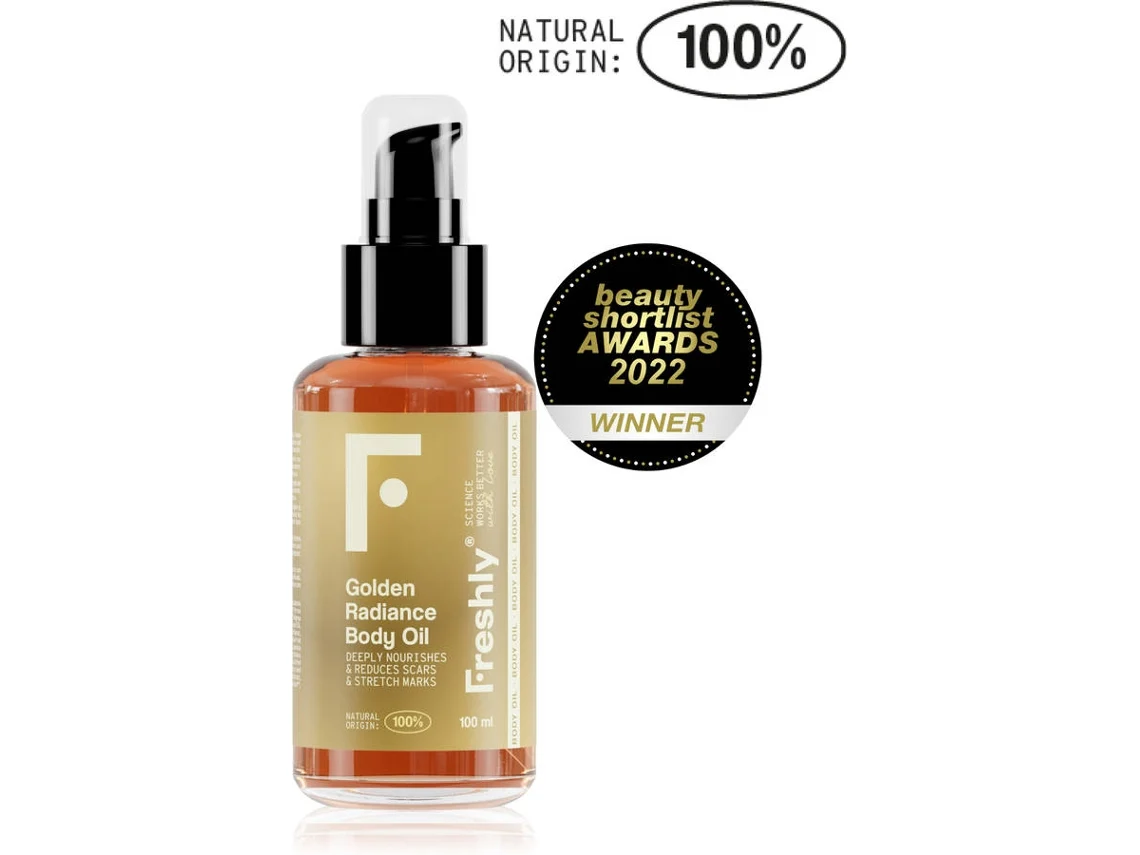 Óleo Corporal FRESHLY COSMETICS Golden Radiance Body Oil (100 ml)