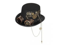2026-sombrero De Halloween Steampunk Con Gafas Y Engranajes Artesanal Para Disfraces Y Fiesta Estilo A