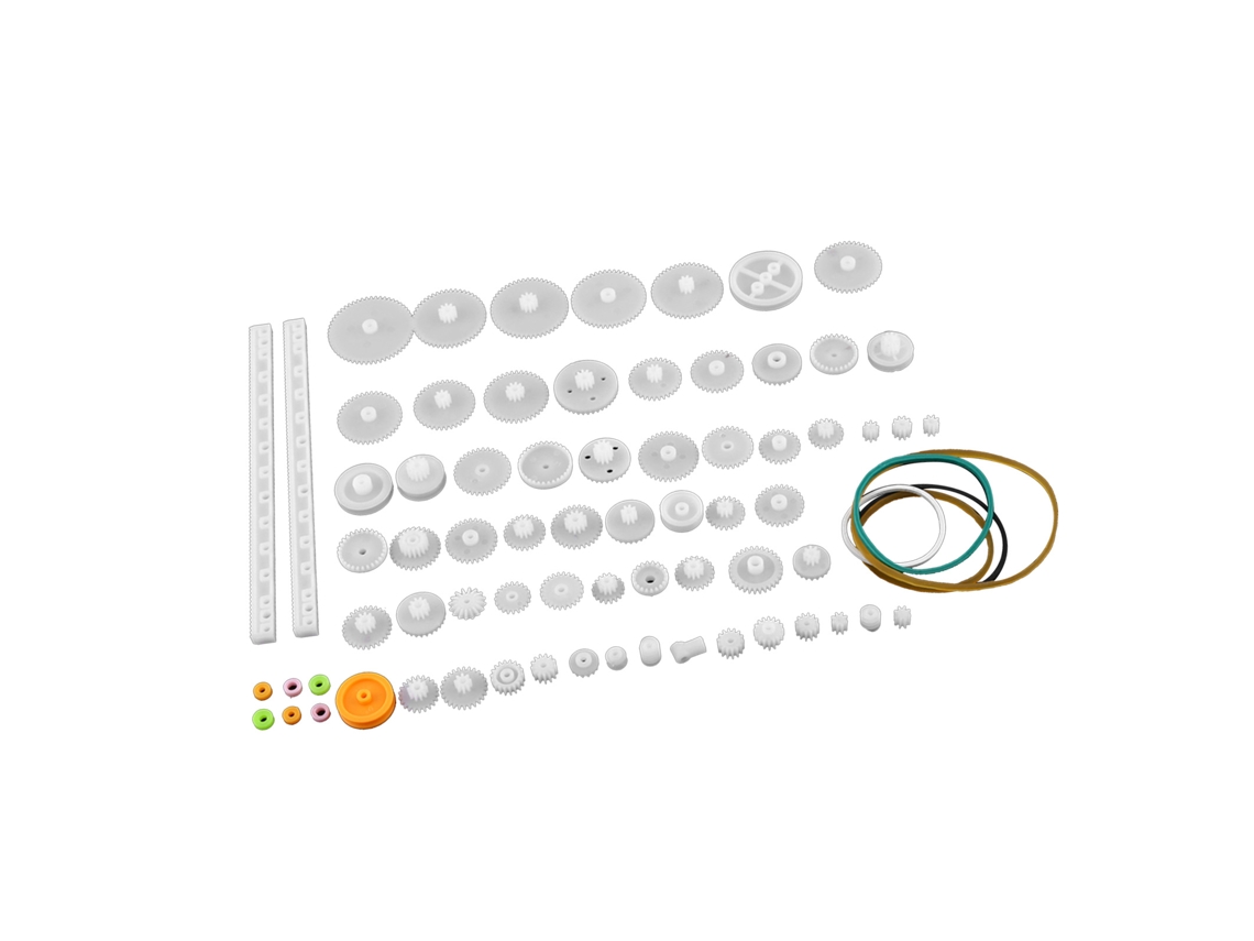 Conjunto De Engrenagens Plásticas Diy Para Brinquedos