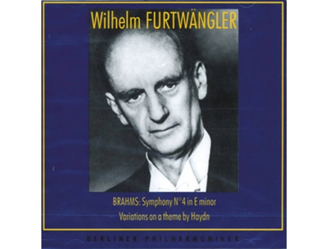 CD Wilhelm Furtwängler - Brahms: Symphonies Nos. 1 & 3 (1CDs)