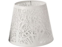 Suporte De Metal Branco Em Formato De Árvore Para Lâmpada E27, Design Simples E Moderno, Acessório Resistente.