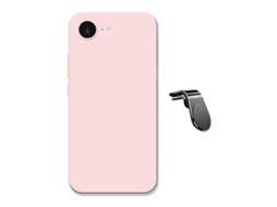 Capa Para Iphone 16 Phonecare Silicone Líquido Rosa