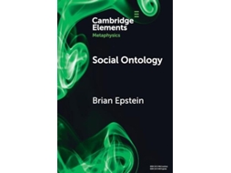 Livro Social Ontology De Brian Epstein (inglês)