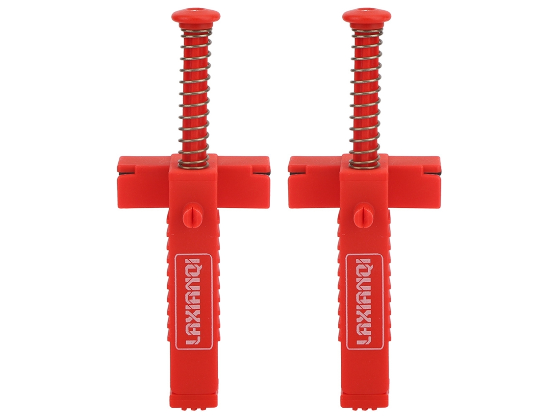 2 Peças De Ferramenta De Alvenaria Liner Nivelador Medidor Ferramenta De Encanador Acessório De Hardware Plástico Vermelho