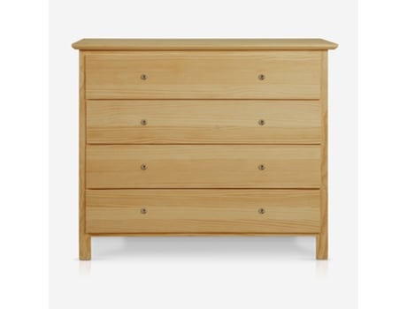 Cómoda Envernizado PEJECAR Castanho (82x97x39cm)