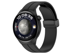 Pulseira De Silicone Com Fecho Dobrável Para Huawei Watch 4 / Watch 4 Pro