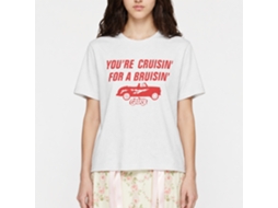 Rockinstone Grease Cruisin For A Bruisin White T-shirt Size:xxl