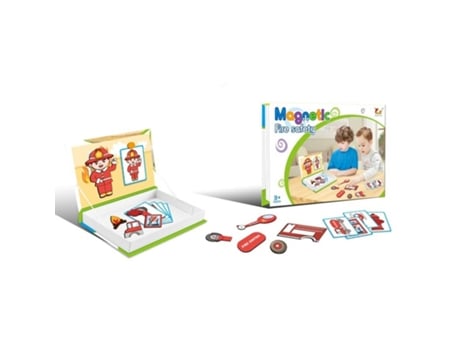 Puzzle Magnético de Bombeiros