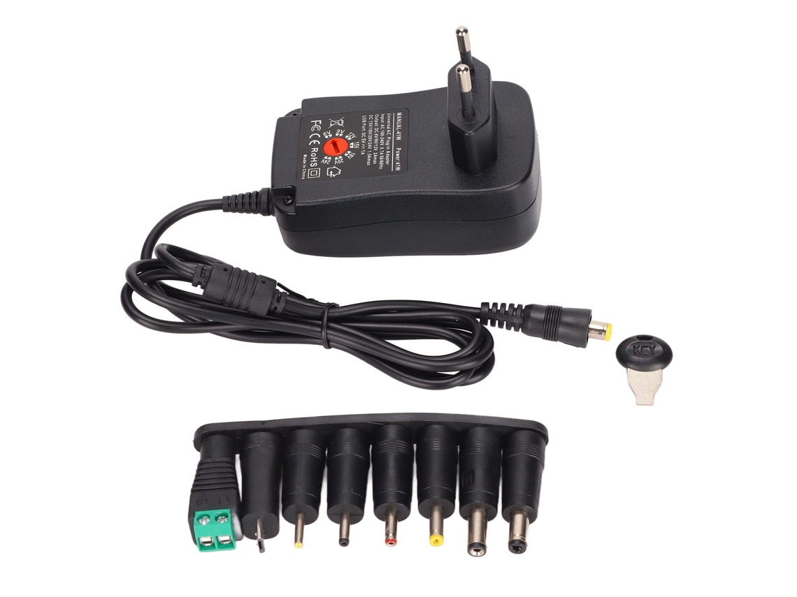 Aetheria adaptador de Alimentação 41w Regulável com Interface Usb Multifuncional Plug Ue 100 240v
