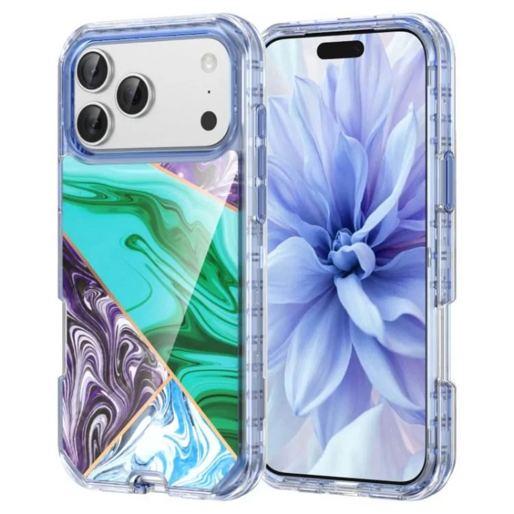 (tipo C, Iphone 15) Capa De Celular Elegante Com Estampa De Mármore, Capa Protetora Resistente A Quedas De Nível Militar.