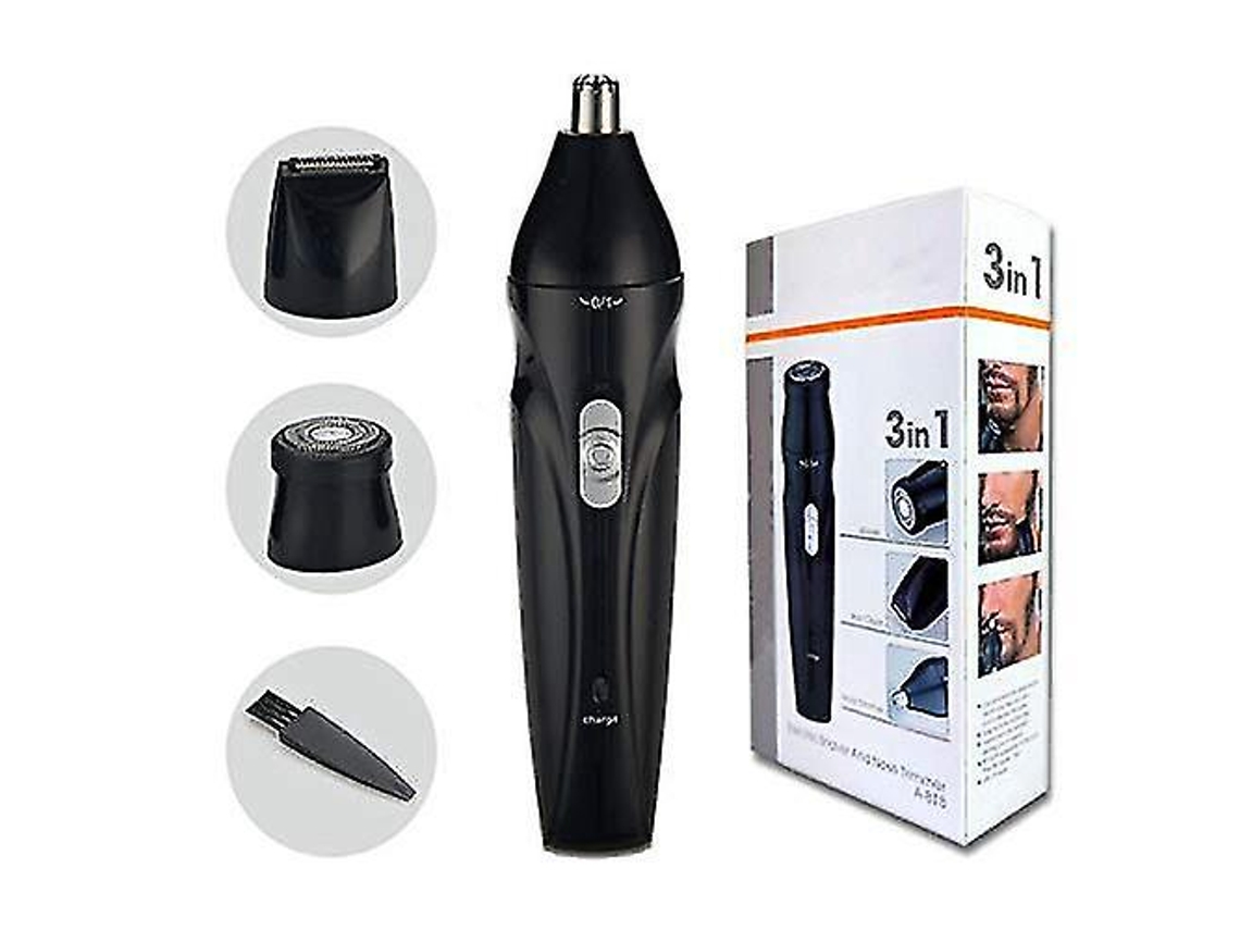 Aparador De Pelos Nasais Recarregável Por Usb Para Homens E Mulheres Kit De Atualização 3 Em 1 Para Remoção De Pelos Conveniente E Sem Dor Aquaforge