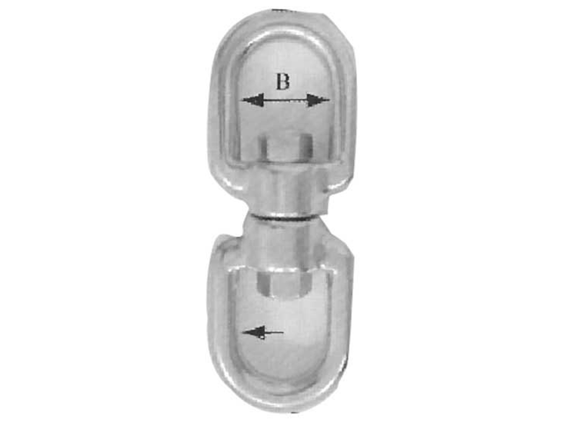 Swivel Eye&Eye Inox 316 Transparente 5 Mmlalizas