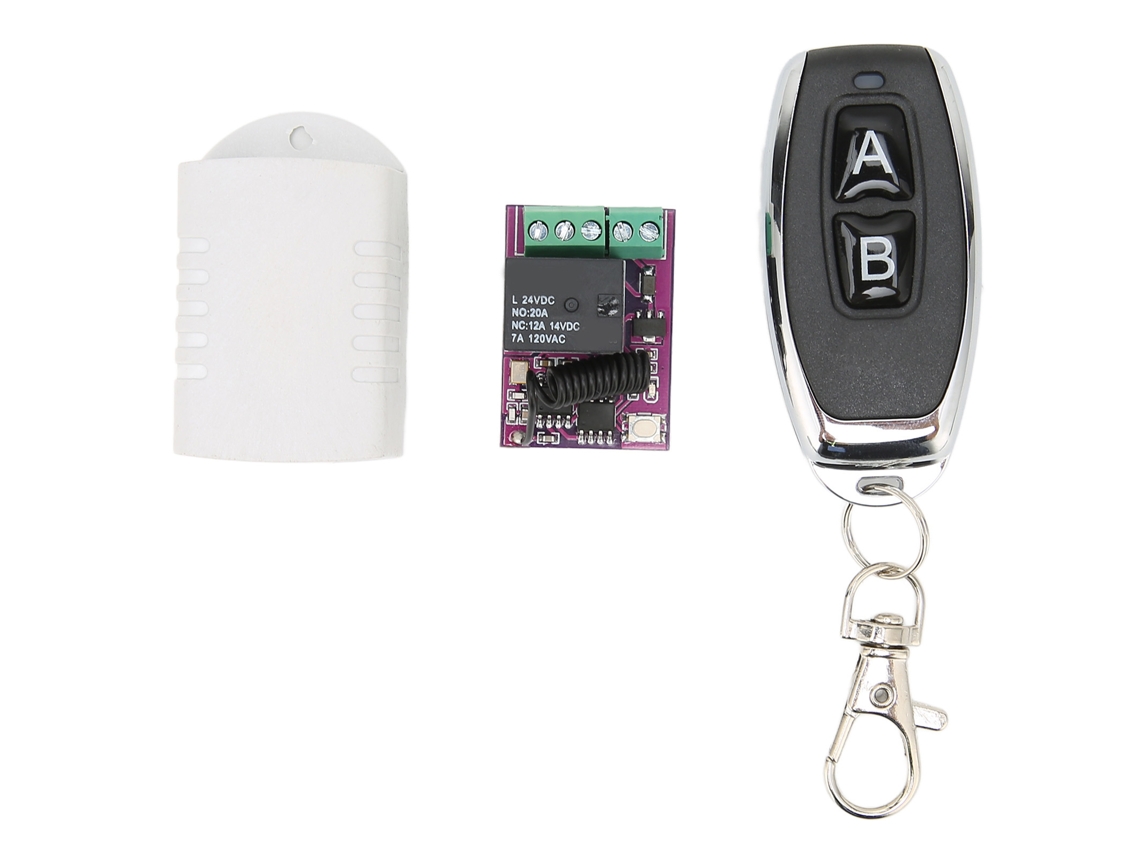 Aetheria interruptor de Controle Remoto Sem Fio 1 Canais Receptor Rf para Lâmpadas Led Motor 24v