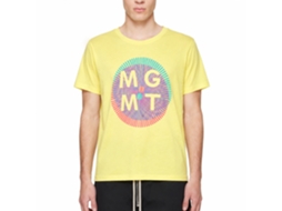 Mgmt Op-art Yellow T-shirt Unisex Adults Size:l