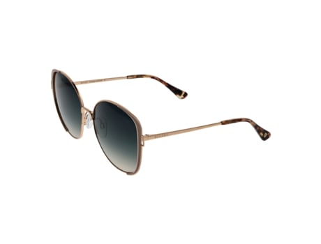 Óculos De Sol De Mulher Bulget Dourado