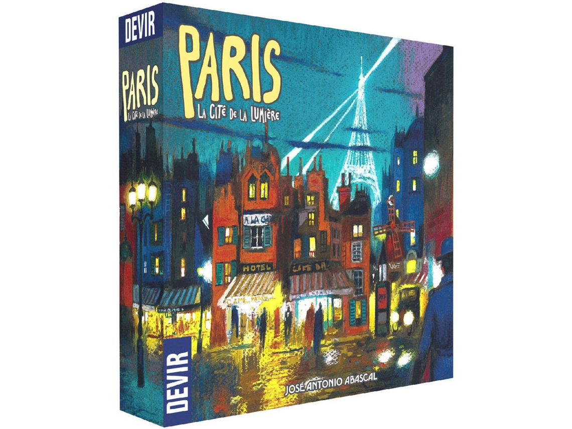 Jogo de Tabuleiro DEVIR Paris: Le Cité de la Lumière (Idade Mínima: 8 anos)