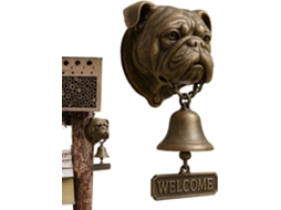 Campainha Decorativa De Resina Com Tema De Animais.