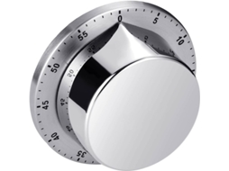 Temporizador De Cocina Mecánico Acero Inoxidable 304 Alarma 70db Sin Baterías Preciso 8x3cm