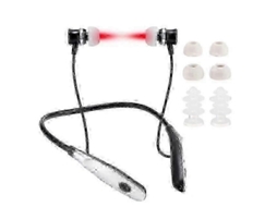 Tampões de Ouvido Portáteis com Laser Llit 650 Nm para Alívio Zumbido, Sinusite e Tratamento Rinite Terapi a Luz Vermelha. GOKOCO