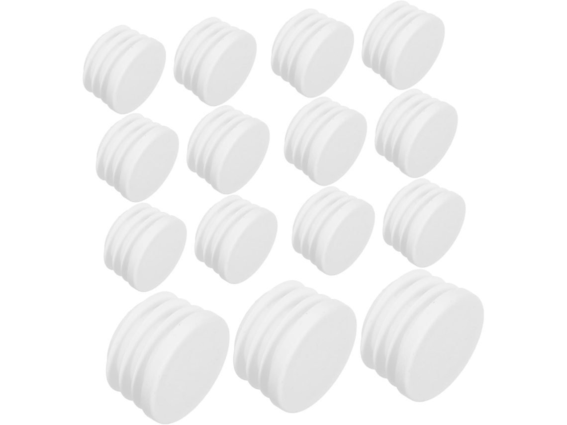 Artibetter 60 Tampões Plásticos Redondos Para Tubos E Canos, Cores Sortidas