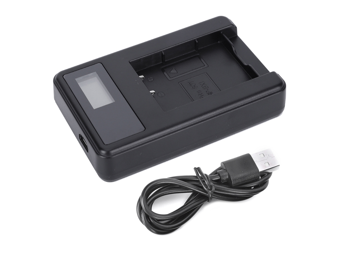 2026 cargador de Batería para Cámara Sony Con Pantalla Lcd, Ranura Individual