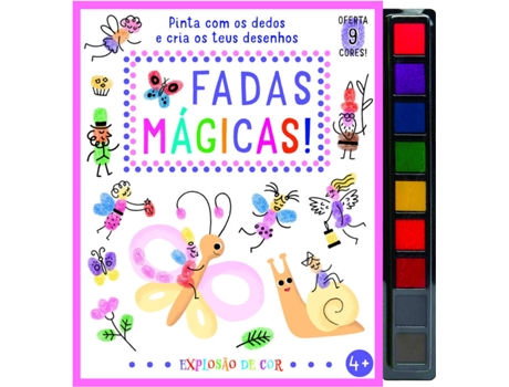 Livro Fadas Mágicas! de Elizabeth Golding (Português)