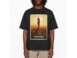 Rockinstone Terminator Dark Fate Dark Fate Poster Black Adult T-shirt Size:xxl