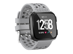 Pulseira Inteligente Com Orifícios De Ventilação Para Fitbit Versa Nostalgia88