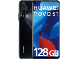 Smartphone HUAWEI Nova 5T (6.26'' - 6 GB - 128 GB - Preto)