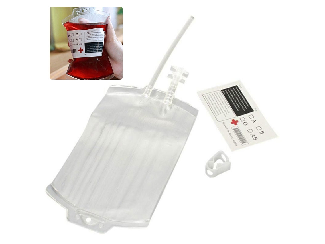 Saco de sangue reutilizável para o Halloween LAXISCREED