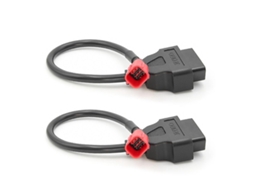 Adaptadores Obd De 6 Para 16 Pinos Para Motocicleta, Conectores De Extensão De Cabo De Diagnóstico Obd2 Para Aquaforge