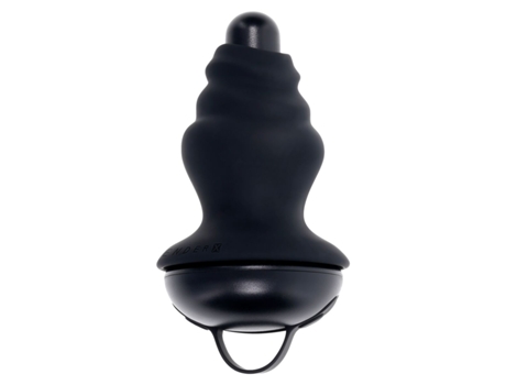 Plug Vibratório Butt Evolved Gender X (preto - Silicone/abs - Ø 2,9 Cm - 10 Cm - 10 Velocidades)