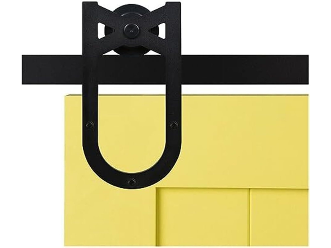 Kit de Ferragens para Porta de Celeiro Deslizante, 4 6 SFUSHOS