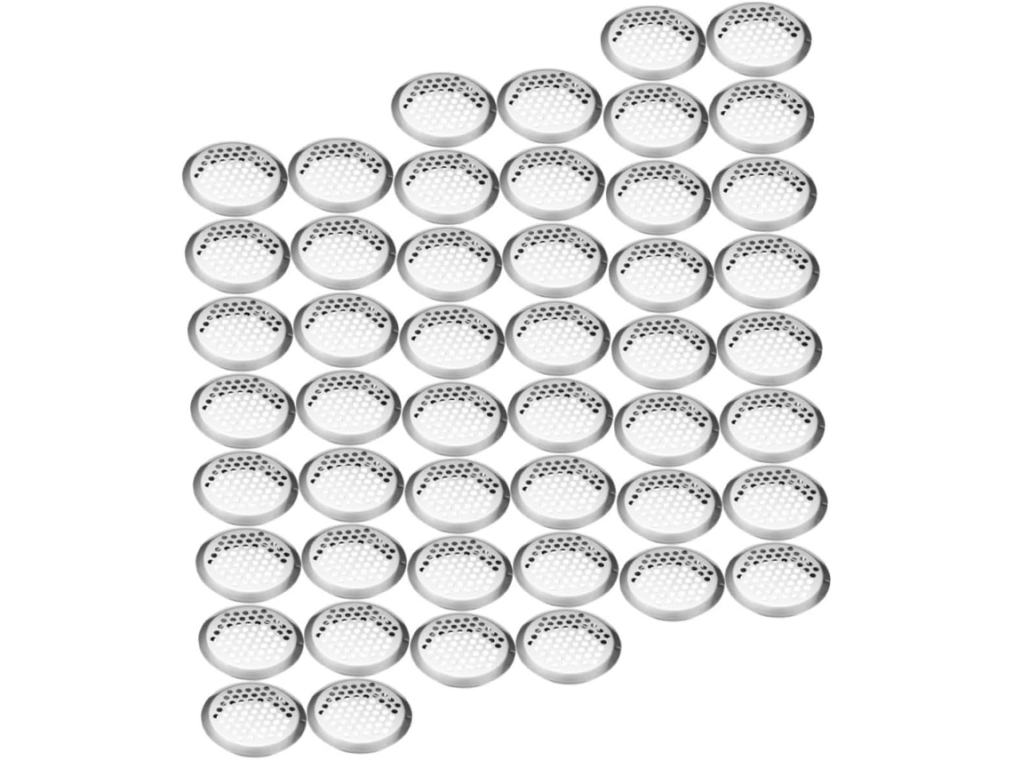 Conjunto De 100 Peças De Grades De Ventilação Em Tela Para Sapateira Gokoco
