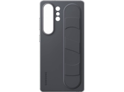 Capa SAMSUNG Galaxy S25 Ultra Standing com Fita (Preto)
