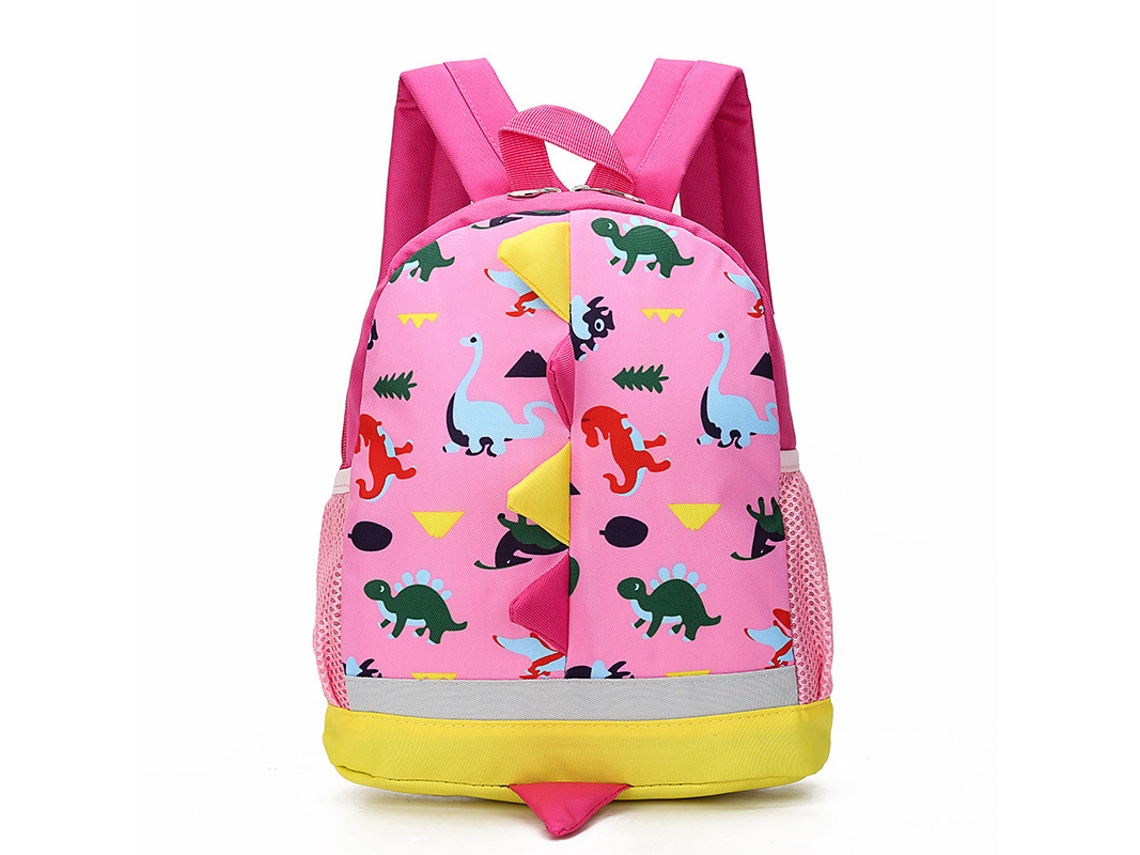 Mochila Eifson Dinossauro para Crianças de 2 a 6 Anos, Rosa Claro