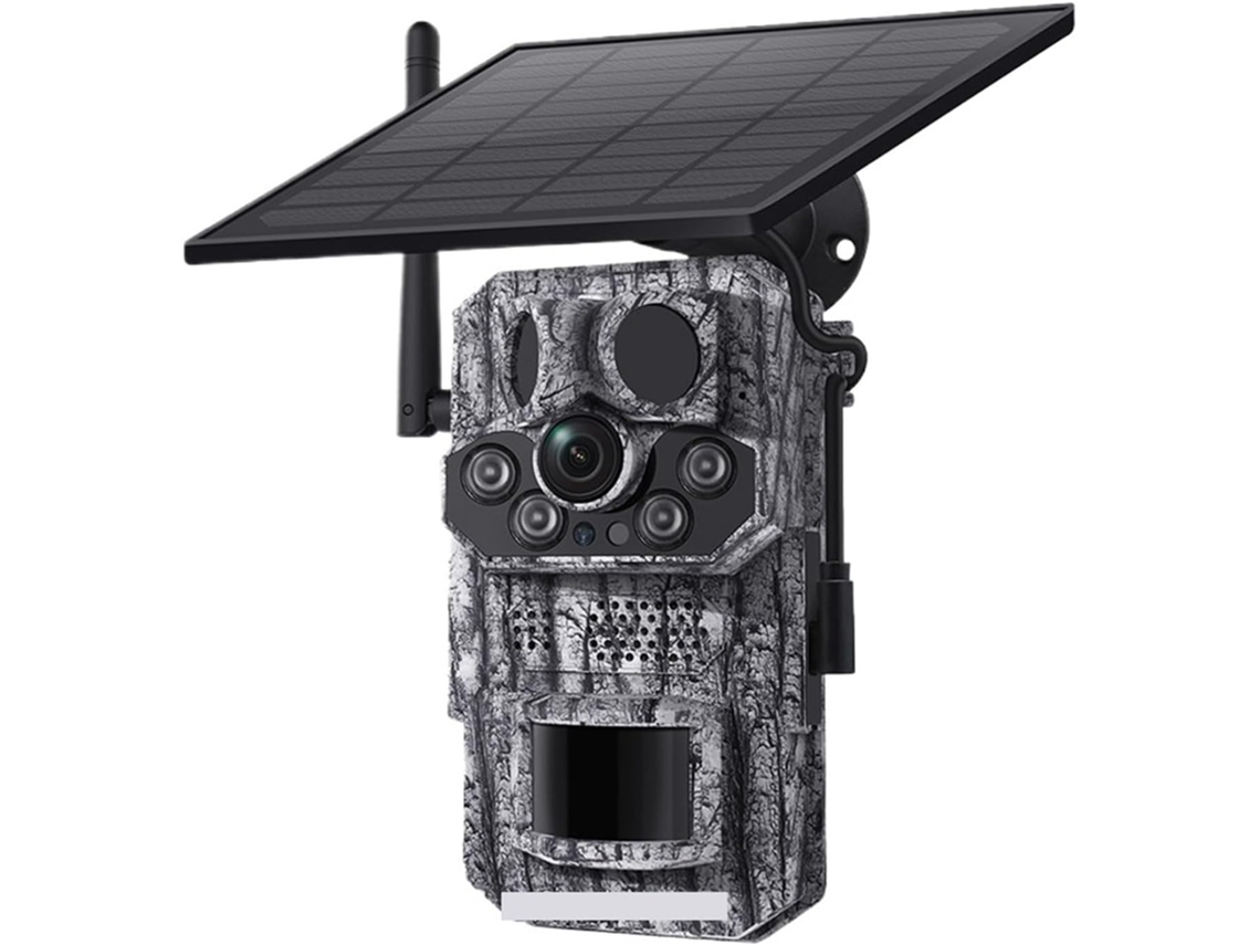 Caméra Faune Sauvage Solaire 4g Vidéo 4k SFUSHOS