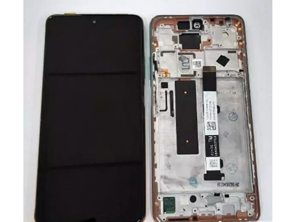 Ecrã Lcd + Tátil Preto com Aro Rosa Dourado e Azul para Xiaomi Mi 10t Lite 5g Sp35749