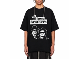 Rockinstone The Blues Brothers Movie Brothers Black Adult T-shirt Size:xxxl