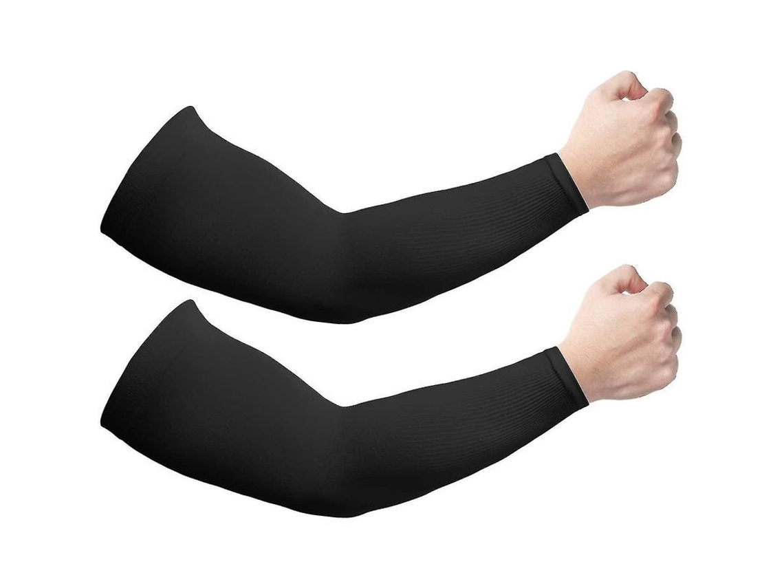 2026 2 Pares Mangas de Brazo de Protección Uv Enfriamiento Upf 50 Unisex para Deportes Ao Ar Livre