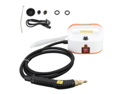 Mata poros de limpeza a vapor com detalhes para carro, cozinha e casa, 220v, cor laranja vermelha LAXISCREED