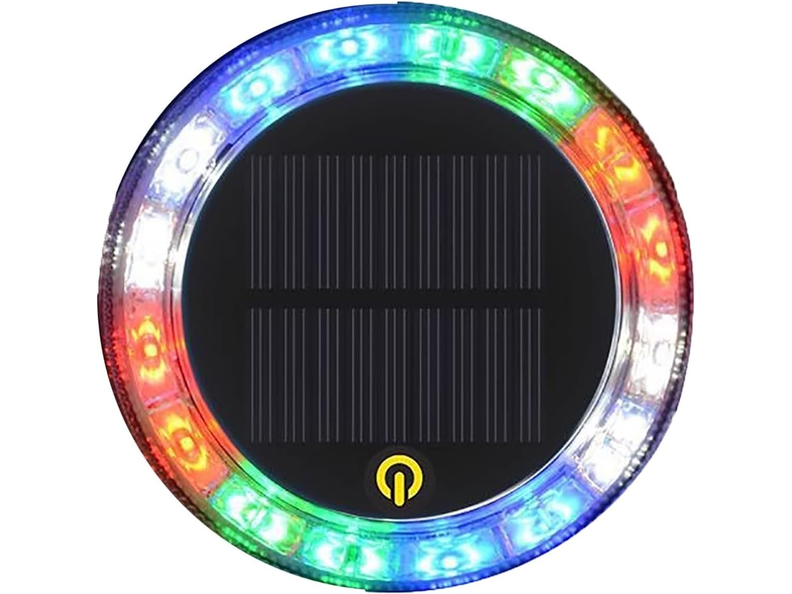 Mini Luzes Solares Intermitentes Para Exterior, Luz Estroboscópica Para Veículos E Caminhões, À Prova D Água, Luz De